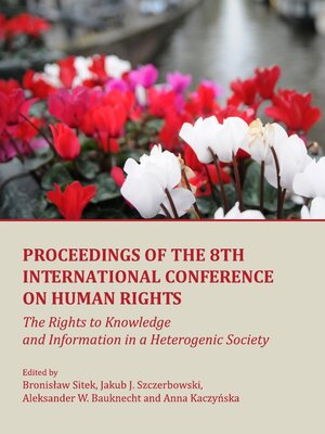 cover image of Proceedings of the 8th International Conference on Human Rights